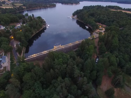 Barrage & Lac des Settons 80 m